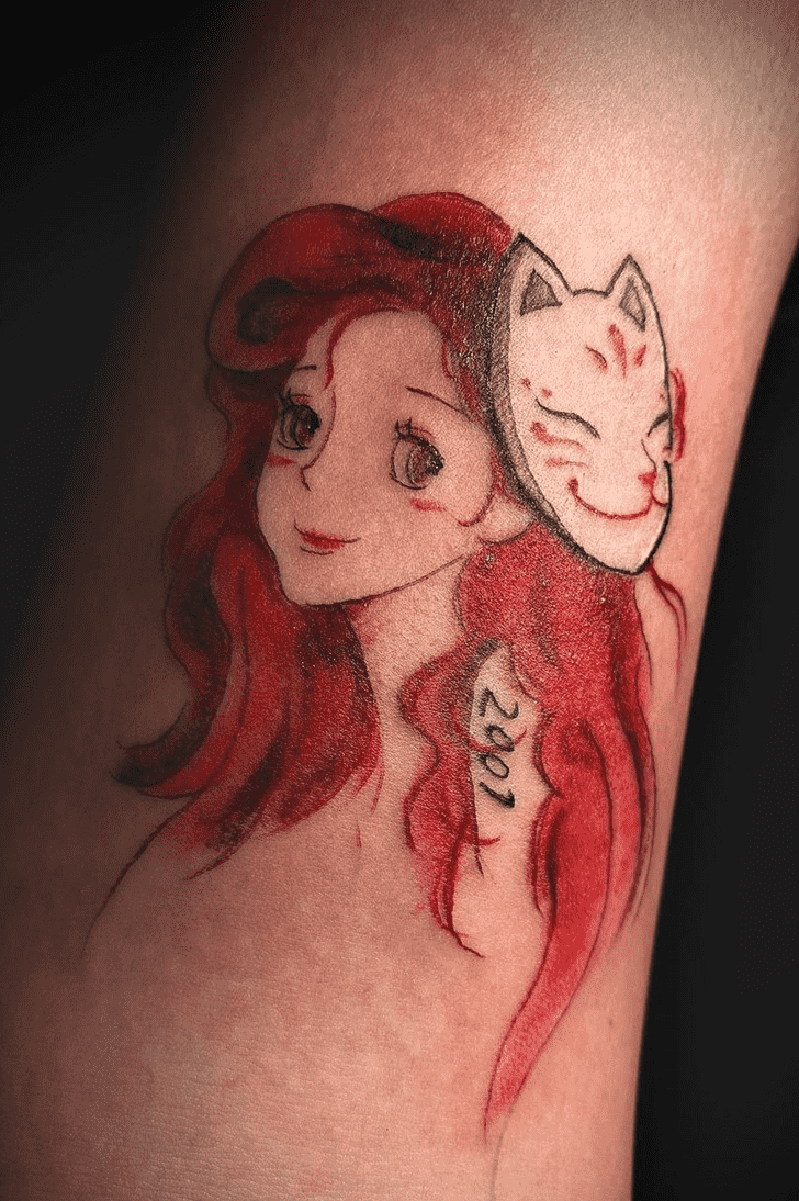 Ariel Tattoo Figure