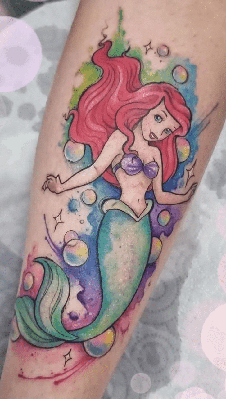 Ariel Tattoo Photograph