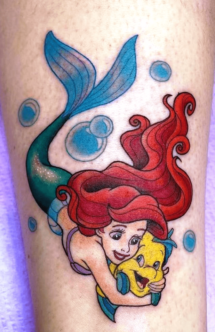 Ariel Tattoo Photograph