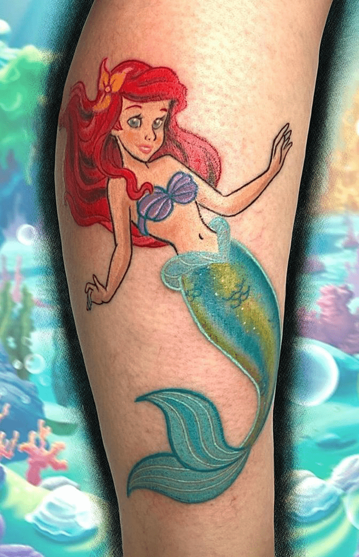 Ariel Tattoo Photograph