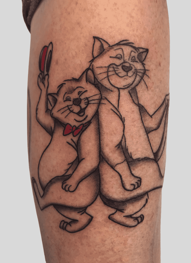 Aristocats Tattoo Figure