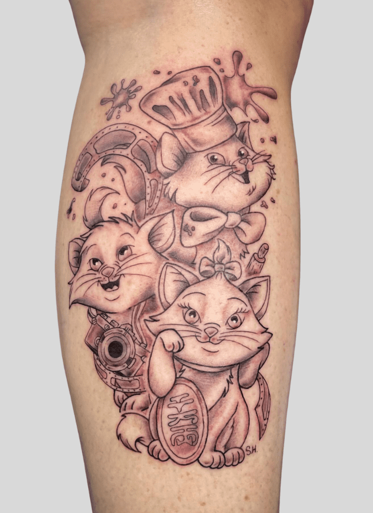 Aristocats Tattoo Snapshot