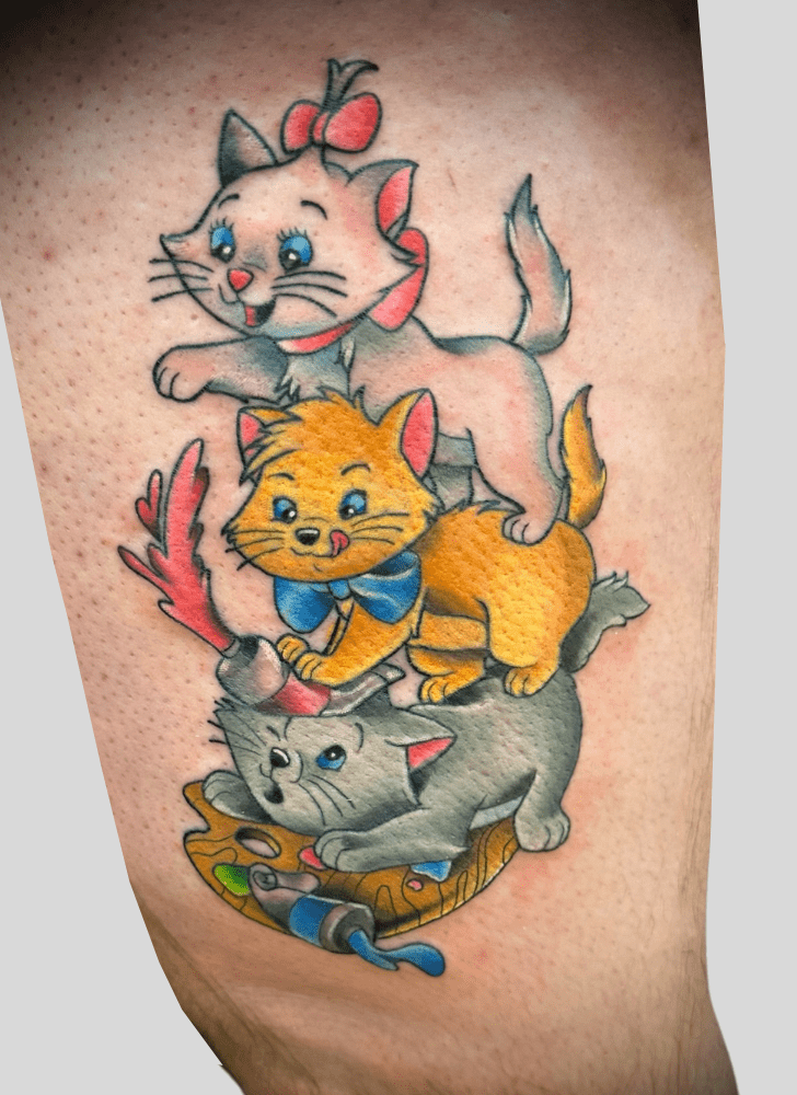 Aristocats Tattoo Snapshot