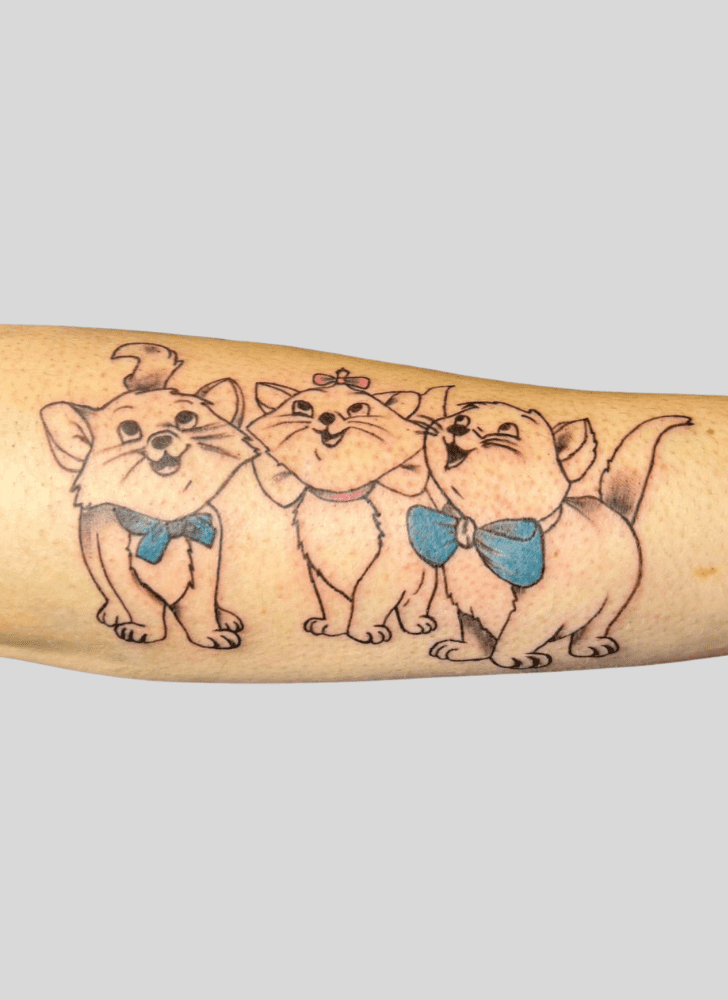 Aristocats Tattoo Shot