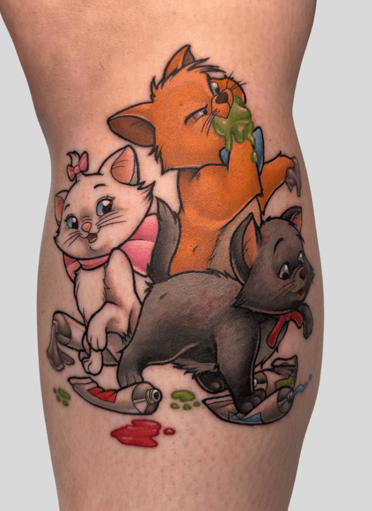 Aristocats Tattoo Shot