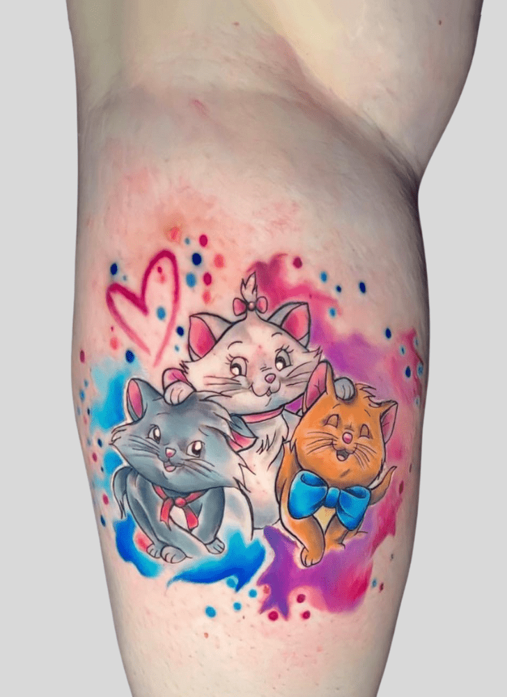 Aristocats Tattoo Snapshot