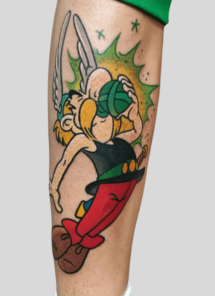 Asterix Tattoo Design Image