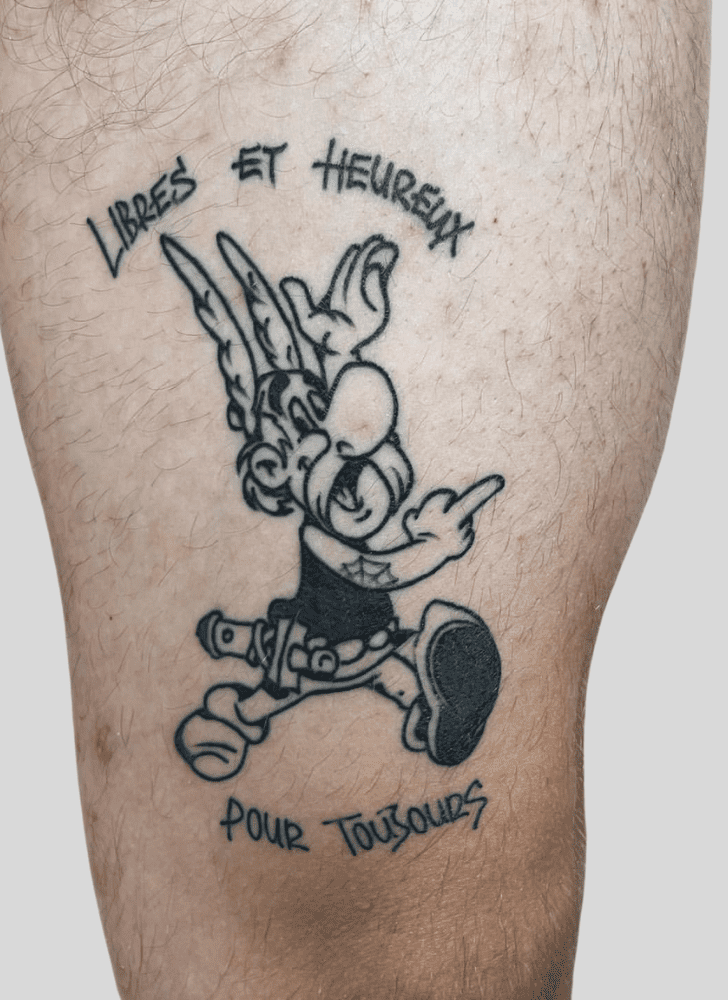 Asterix Tattoo Photo