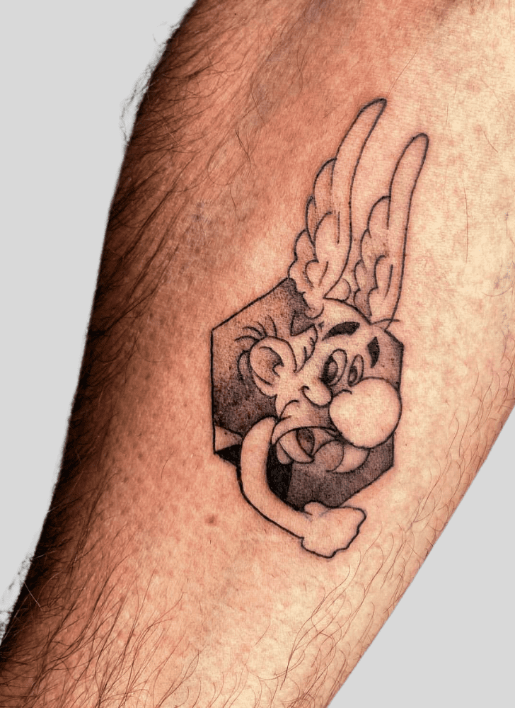 Asterix Tattoo Photograph