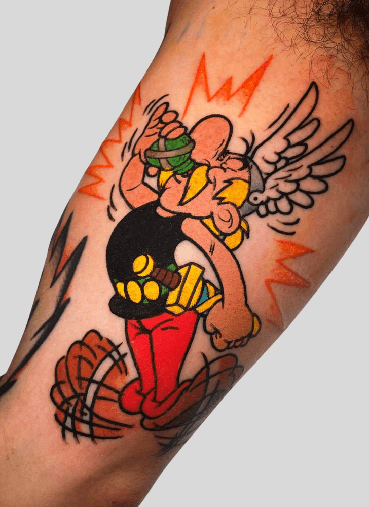 Asterix Tattoo Shot