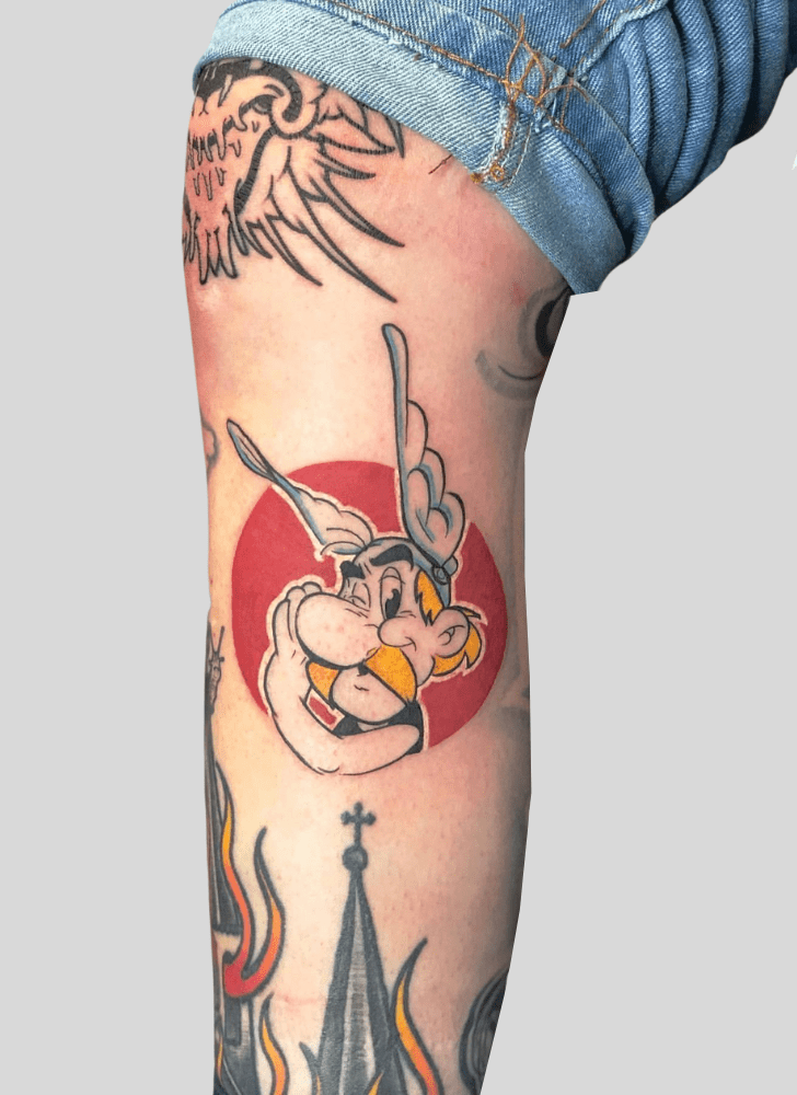 Asterix Tattoo Photograph