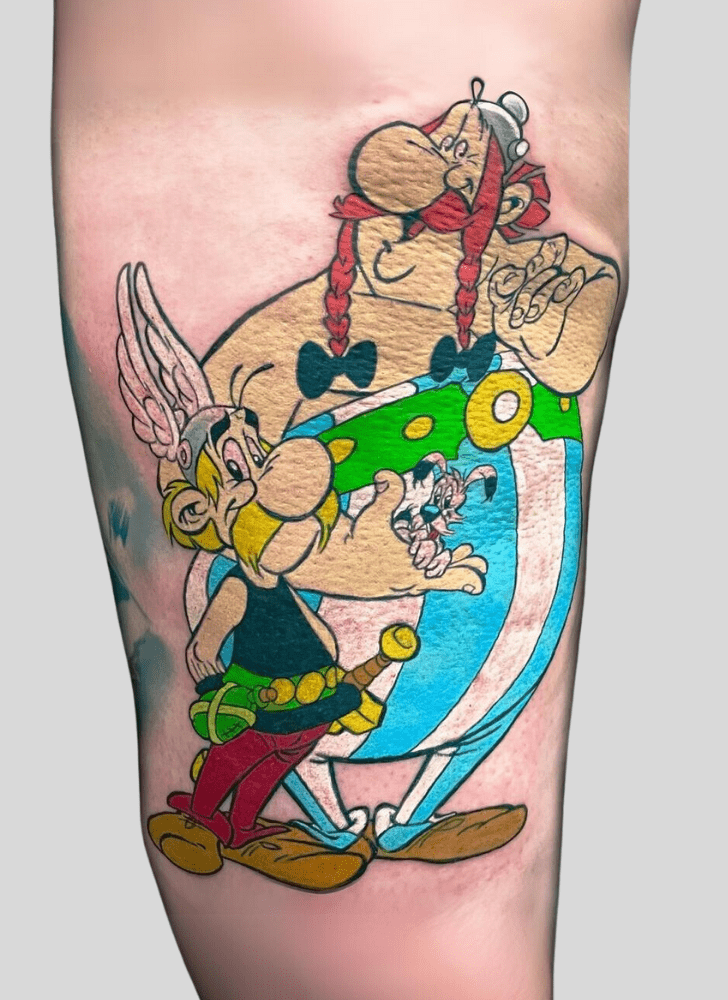 Asterix Tattoo Portrait