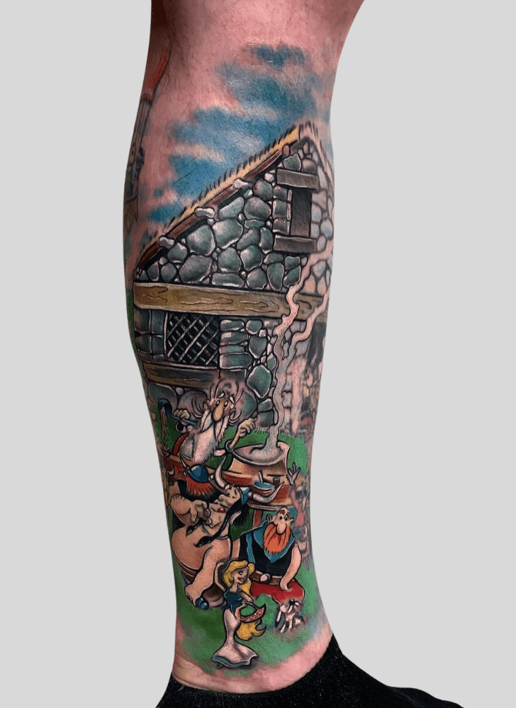 Asterix Tattoo Photo