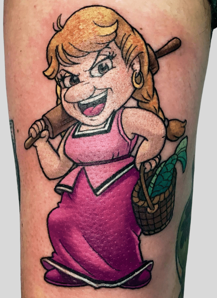 Asterix Tattoo Photograph