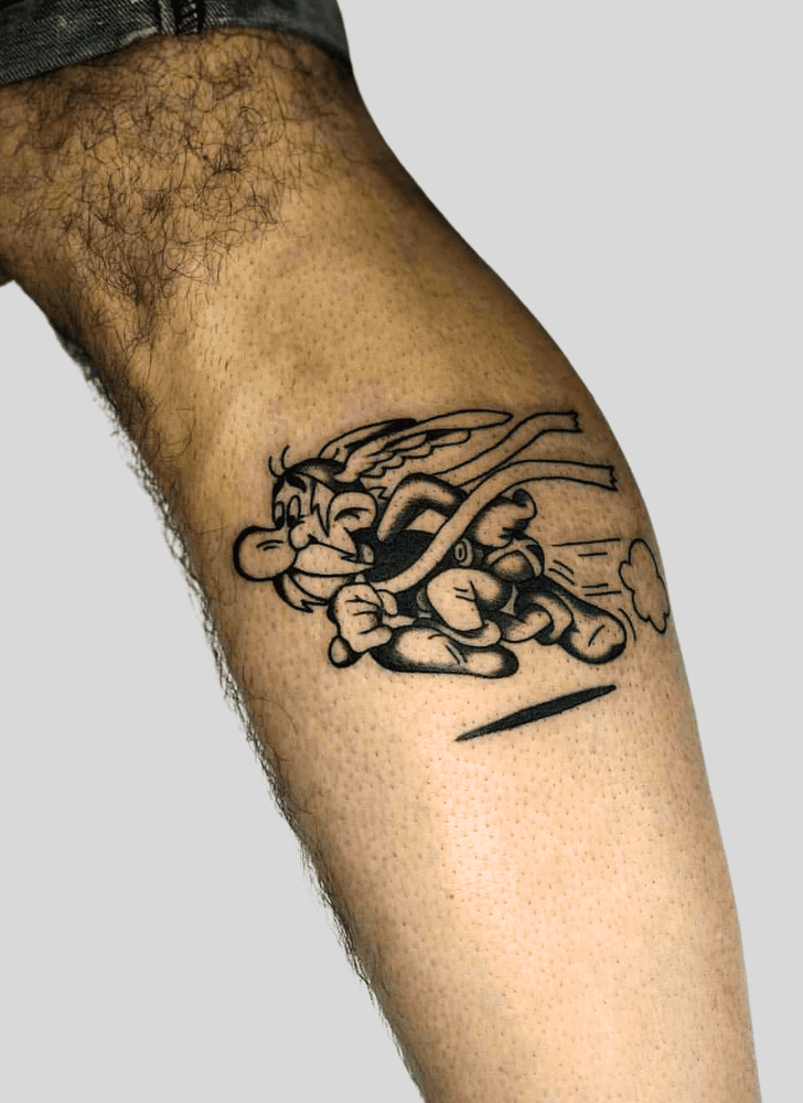 Asterix Tattoo Portrait