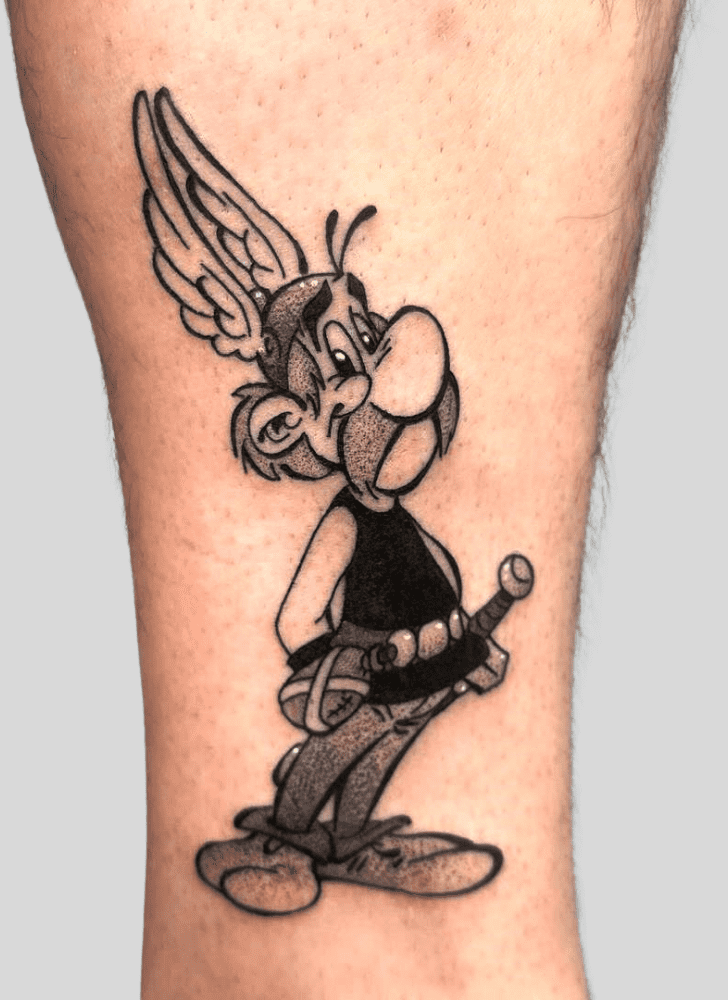 Asterix Tattoo Design Image