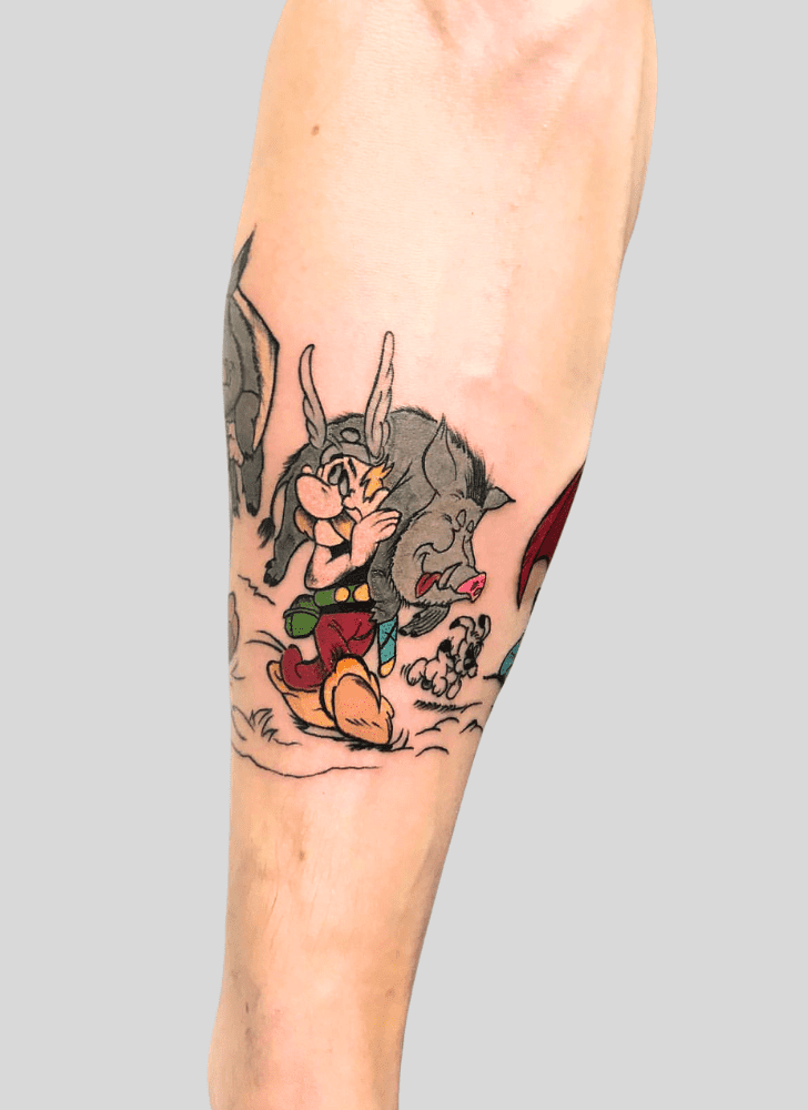 Asterix Tattoo Photos