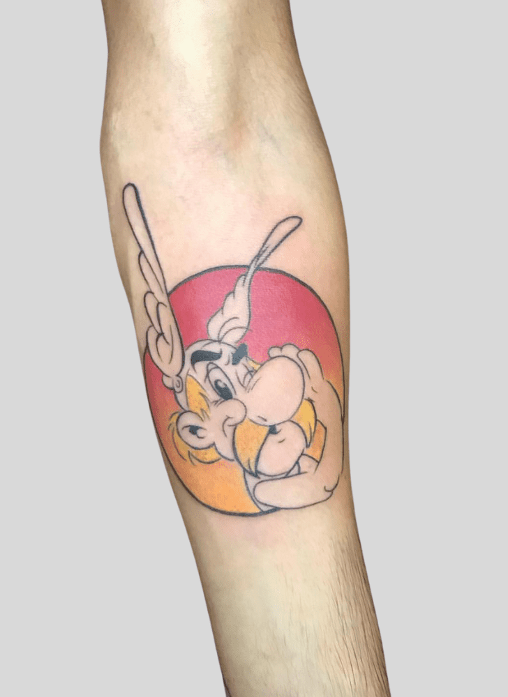 Asterix Tattoo Photograph