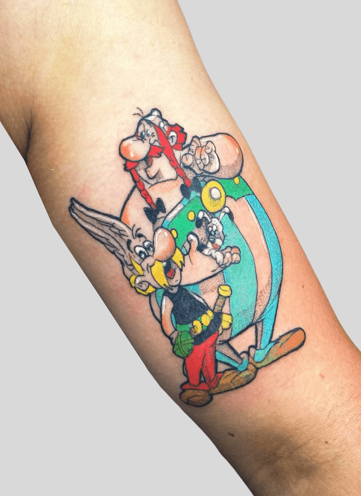 Asterix Tattoo Portrait