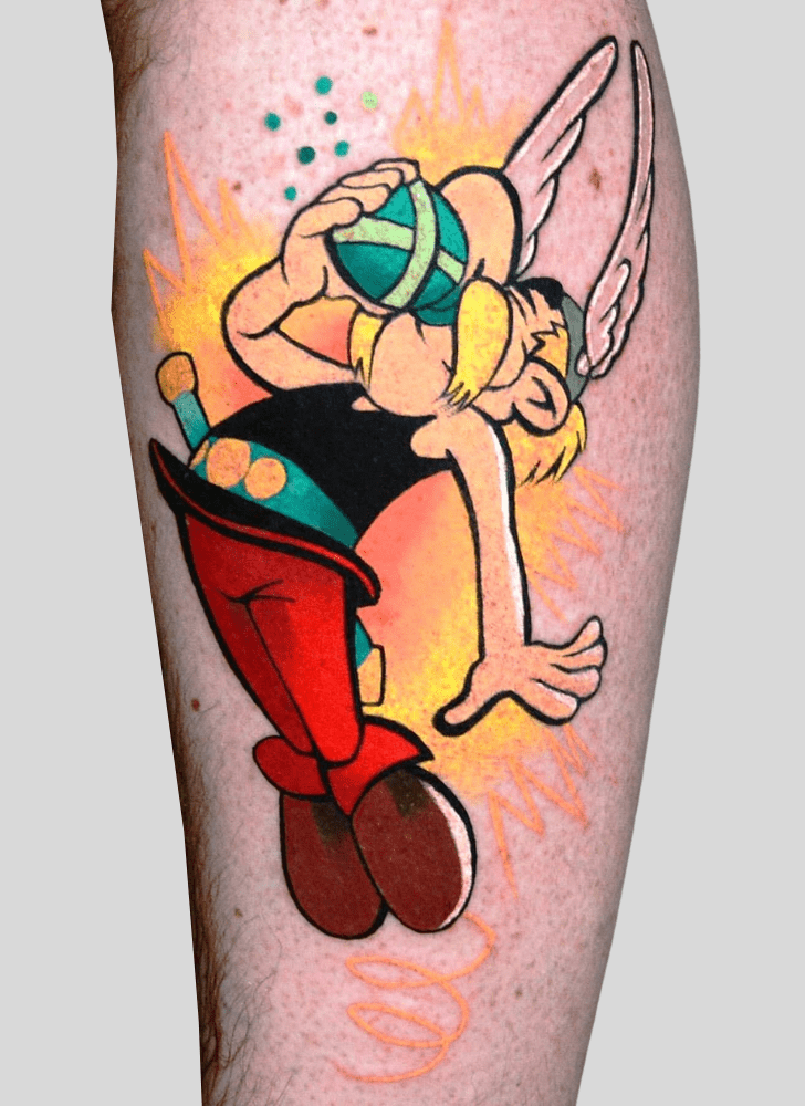 Asterix Tattoo Shot