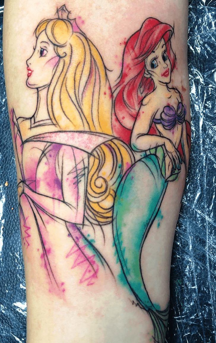 Princess Aurora Tattoo Snapshot