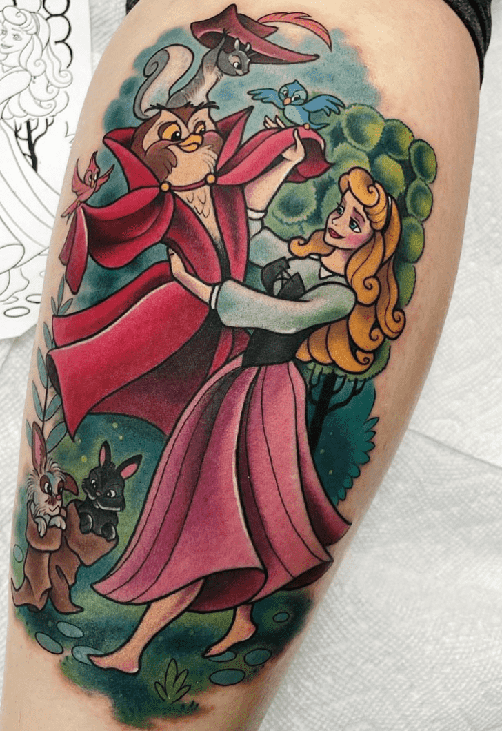 Princess Aurora Tattoo Photos