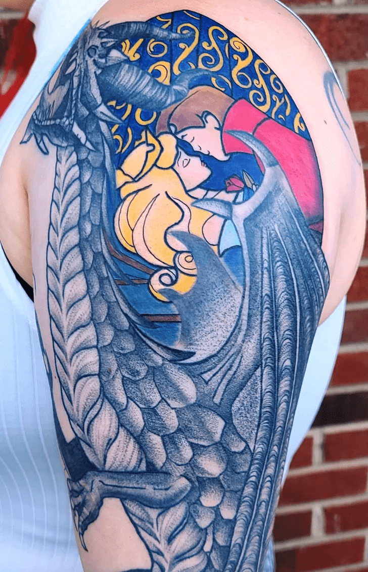 Princess Aurora Tattoo Portrait