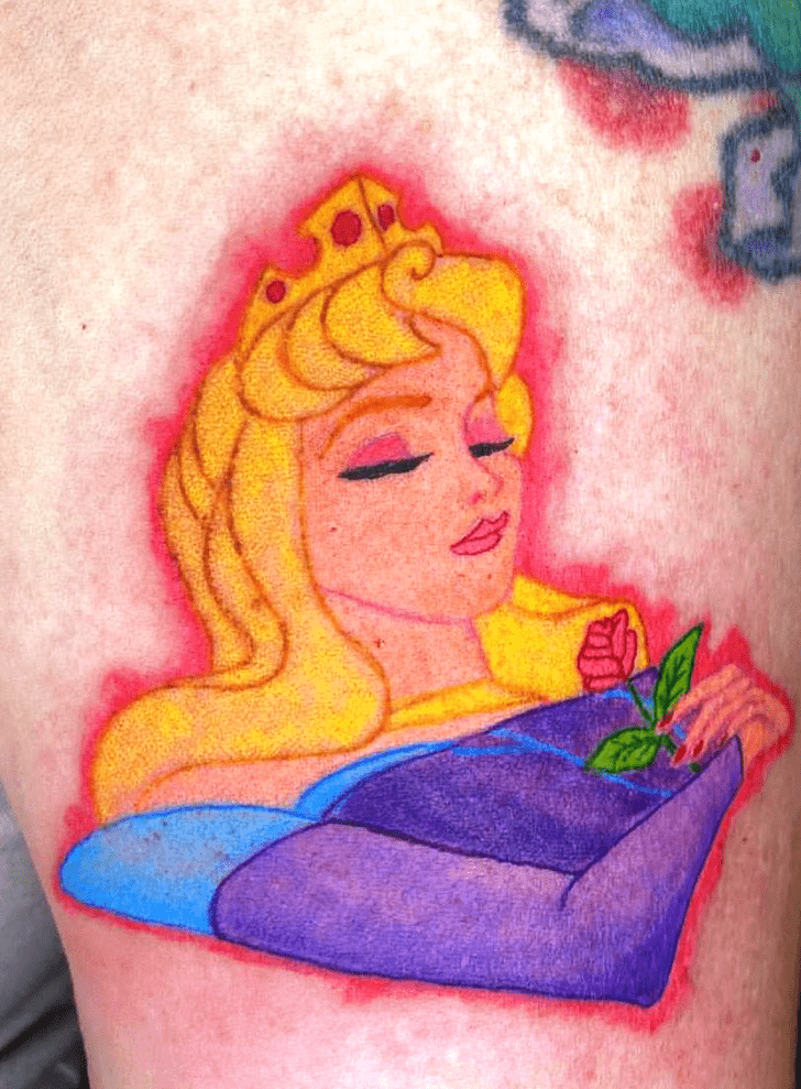 Princess Aurora Tattoo Snapshot