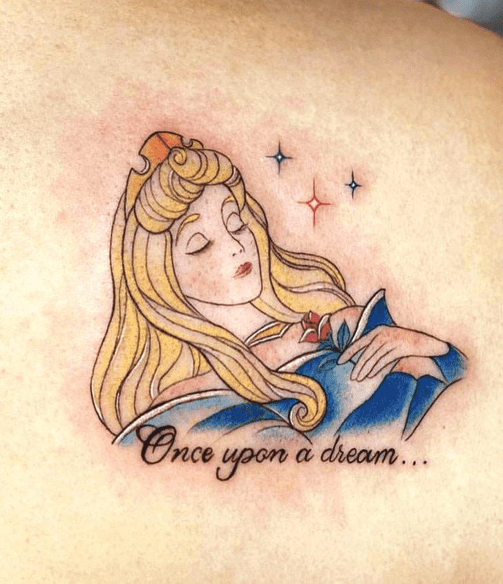 Princess Aurora Tattoo Shot