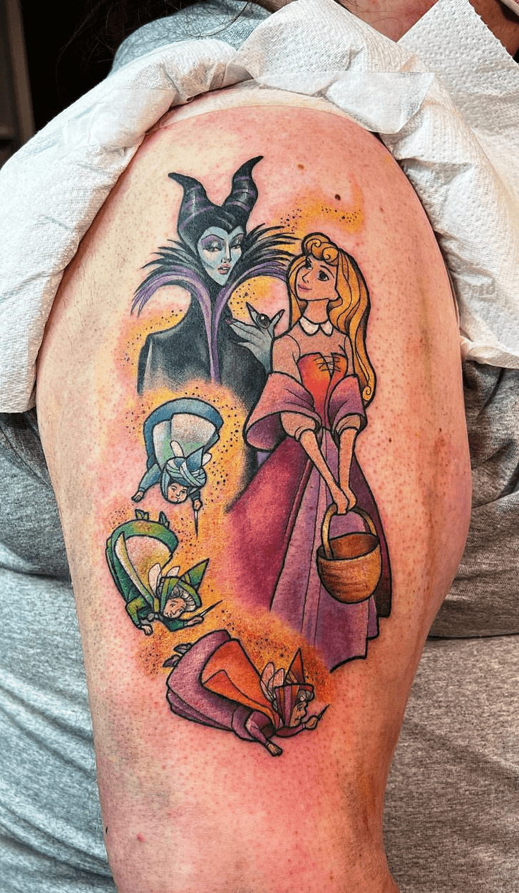 Princess Aurora Tattoo Photo