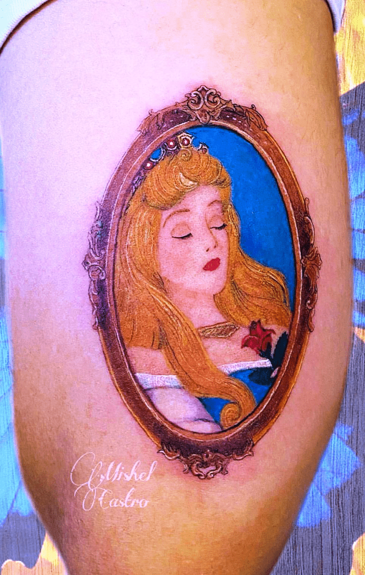 Princess Aurora Tattoo Figure