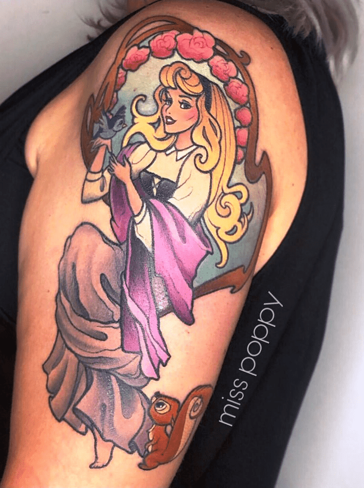 Princess Aurora Tattoo Photo