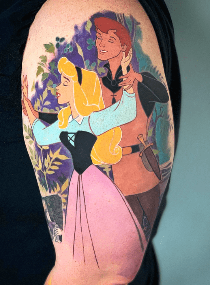 Princess Aurora Tattoo Snapshot