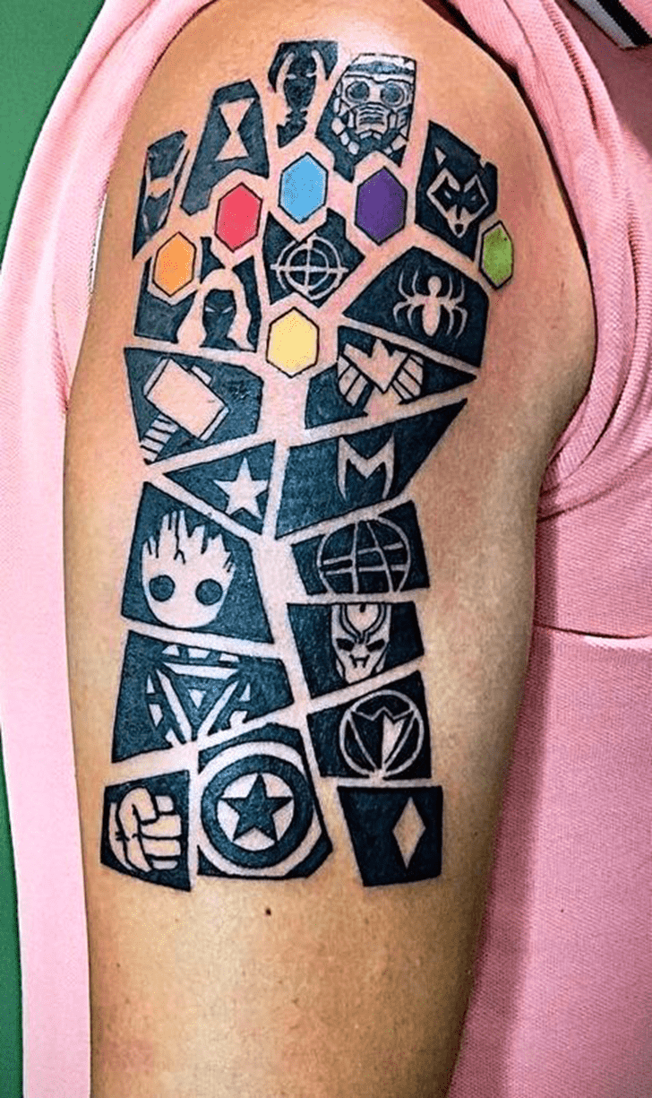 Avengers Tattoo Snapshot