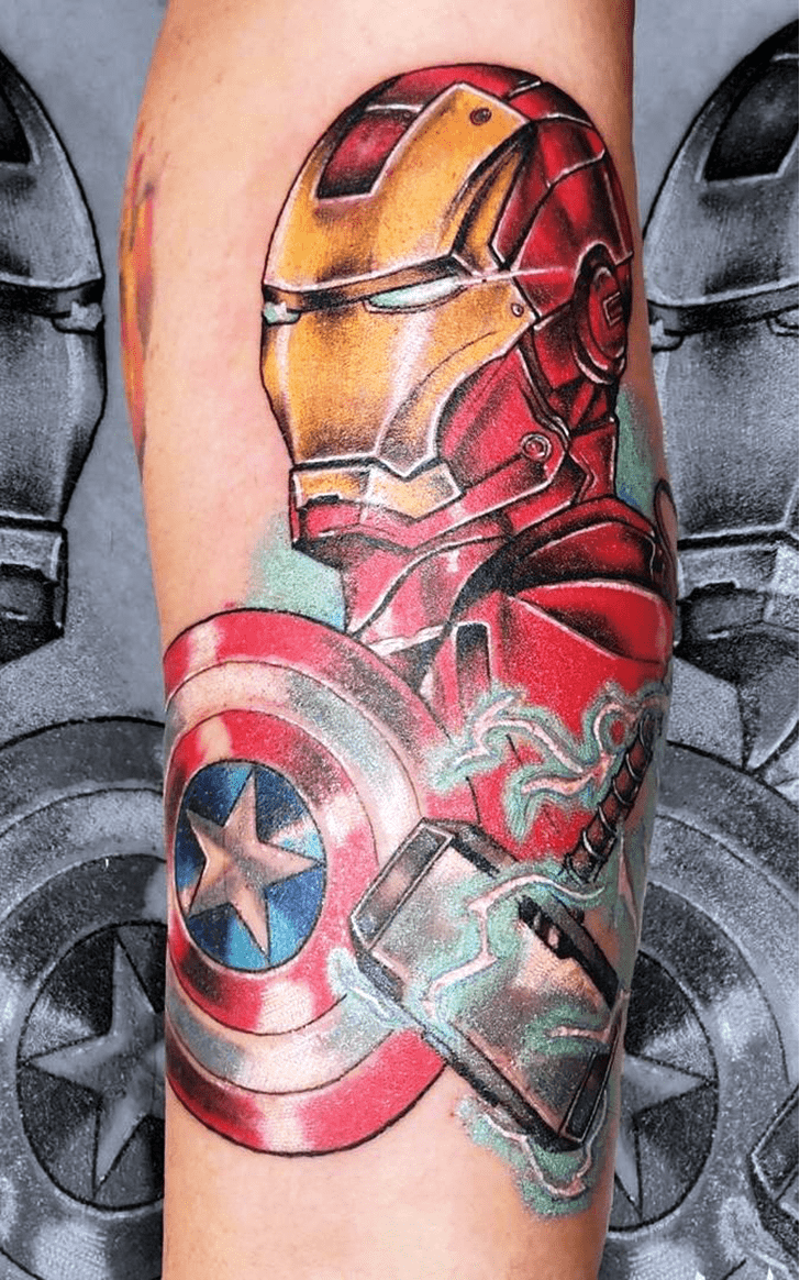 Avengers Tattoo Ink