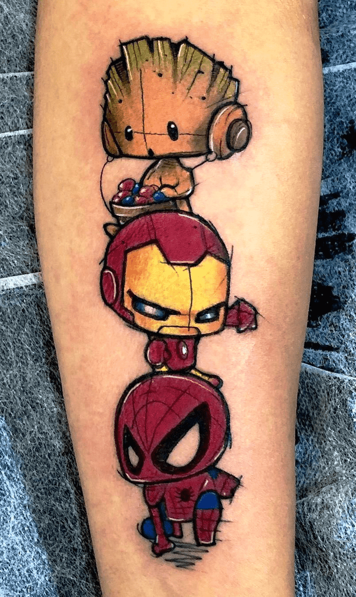 Avengers Tattoo Ink