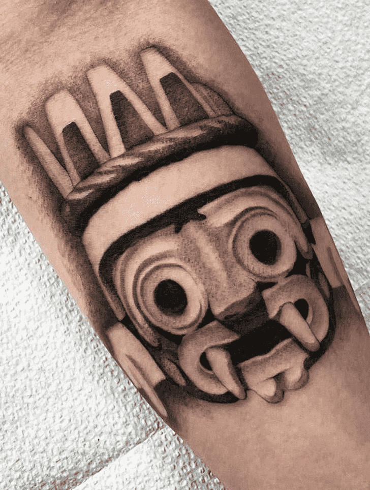 Aztec Tattoo Photograph