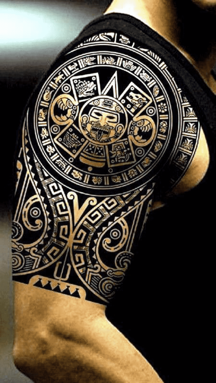 Aztec Tattoo Design Image