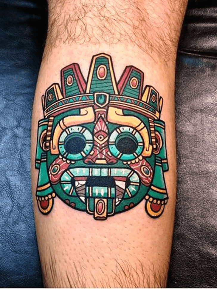 Aztec Tattoo Photograph