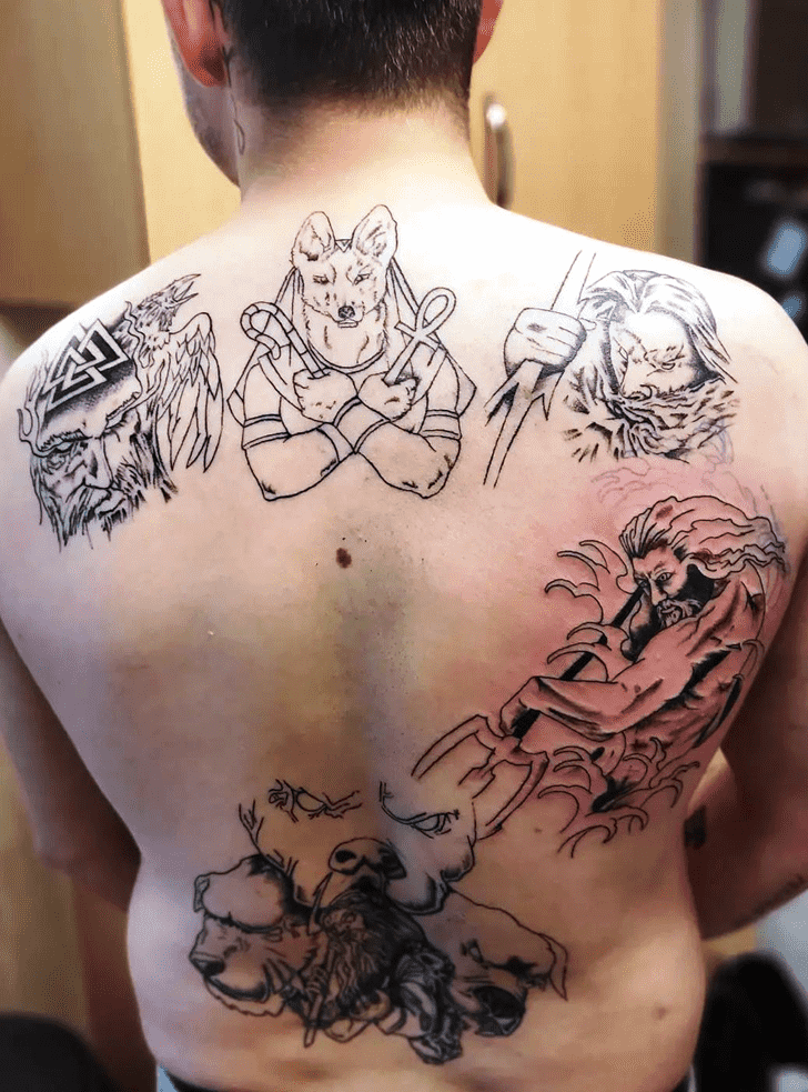 Back Tattoo Shot