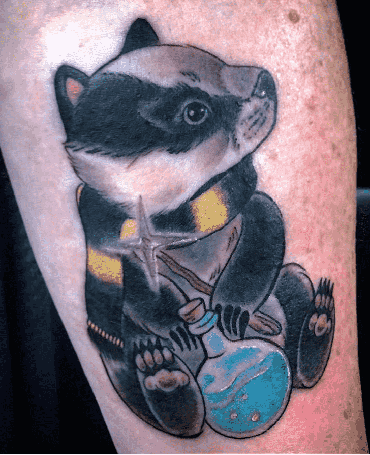 Badger Tattoo Picture