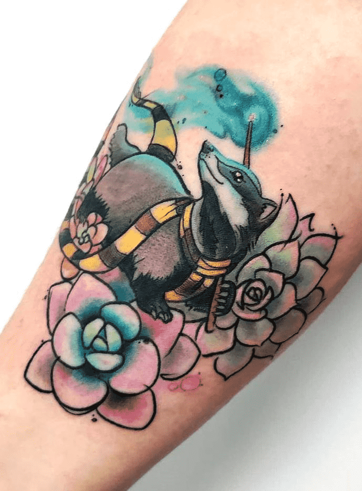 Badger Tattoo Photograph