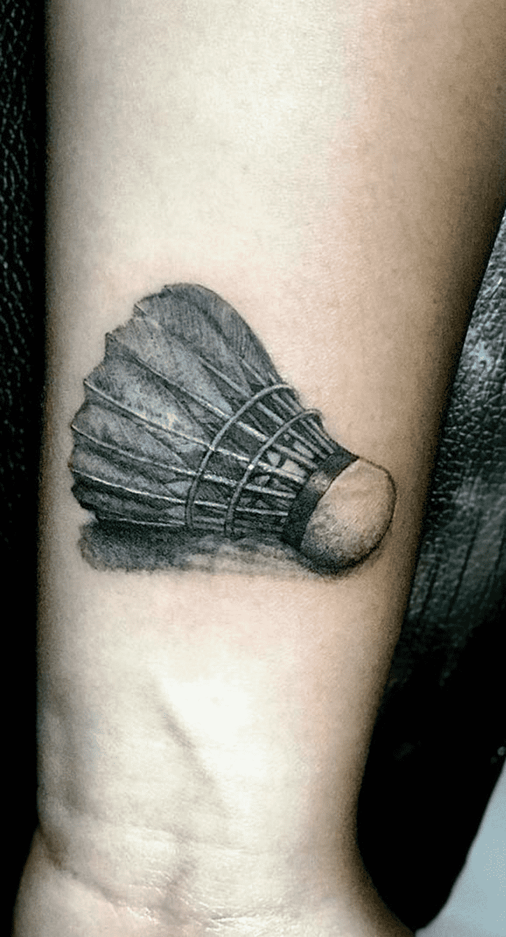 Badminton Tattoo Figure