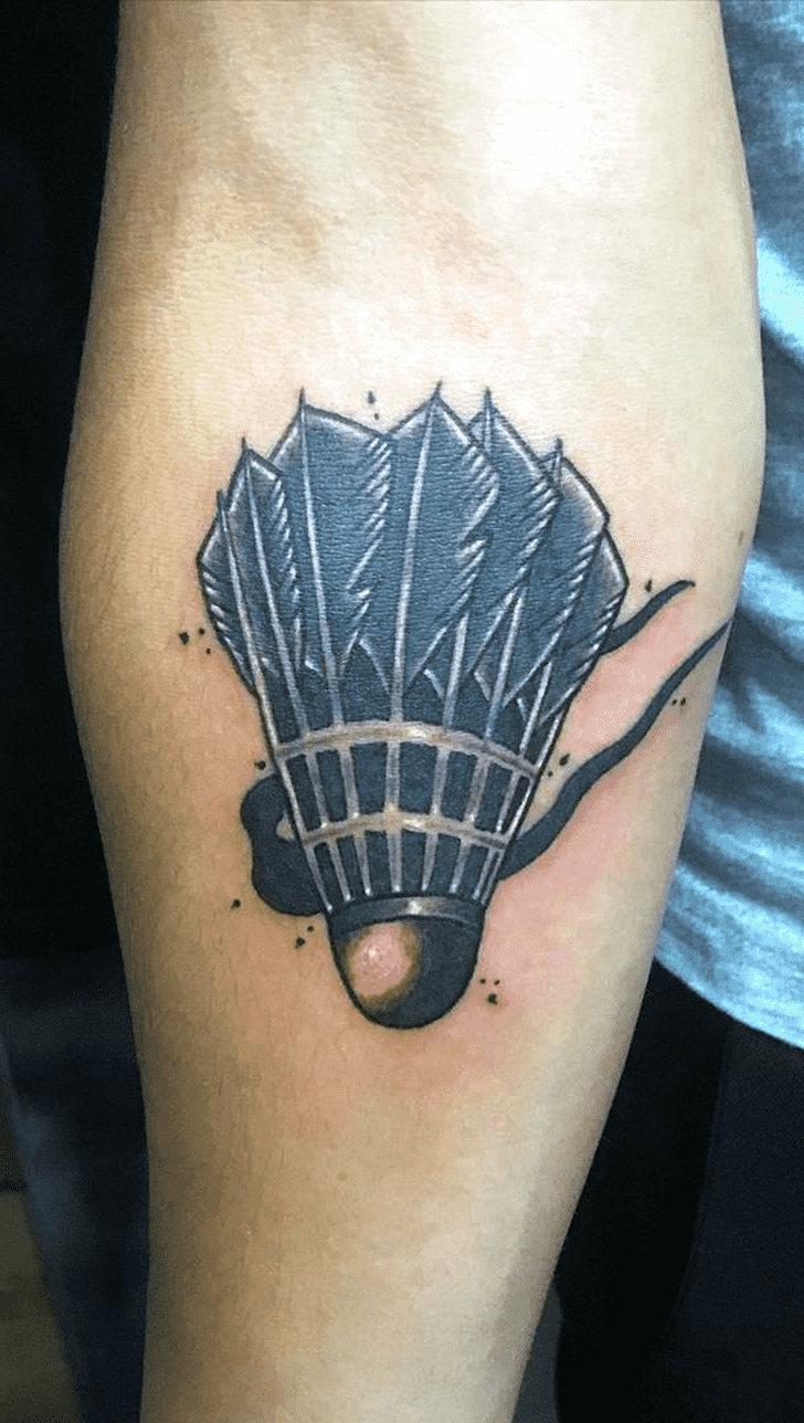 Badminton Tattoo Snapshot