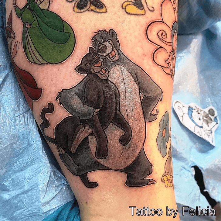 Baloo Tattoo Portrait