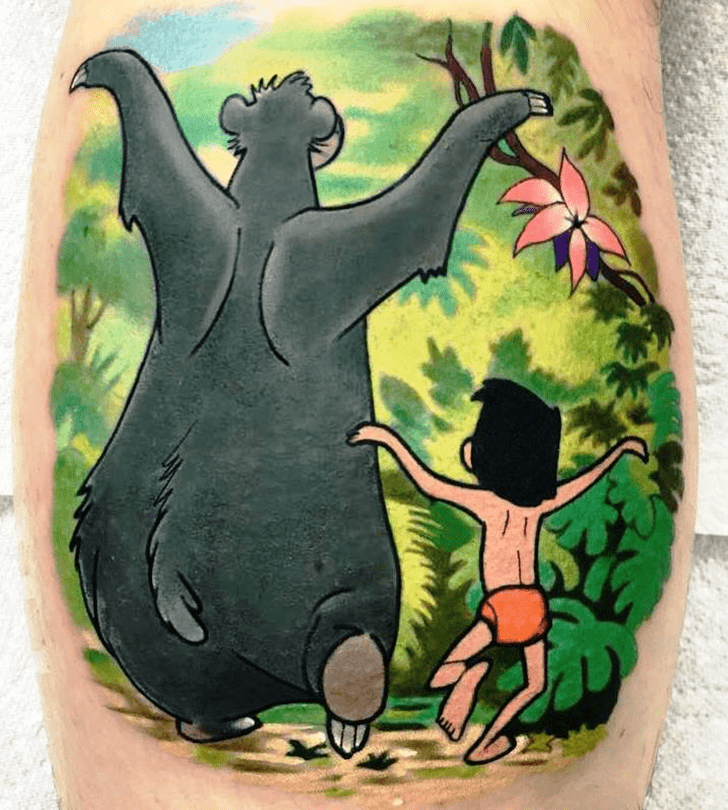 Baloo Tattoo Figure