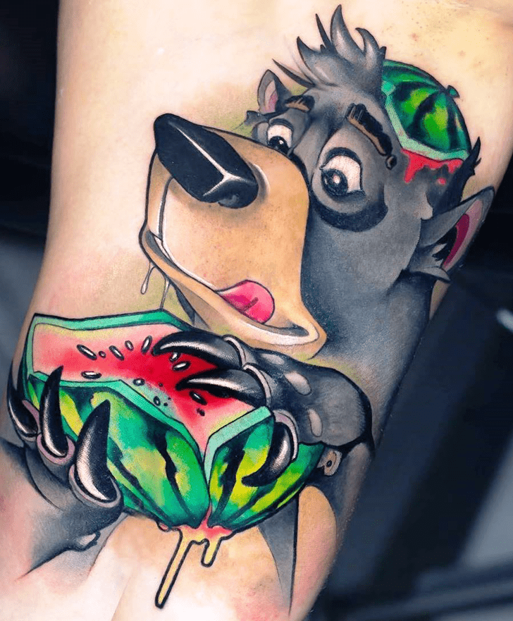 Baloo Tattoo Portrait