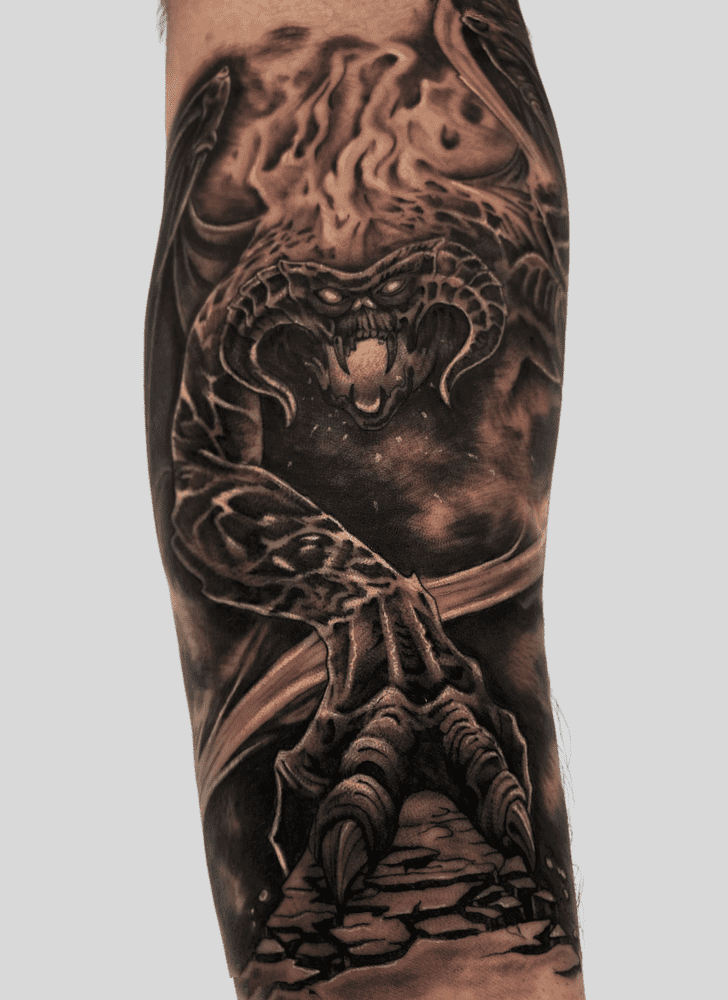 Balrog Tattoo Picture