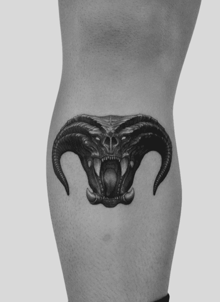 Balrog Tattoo Portrait