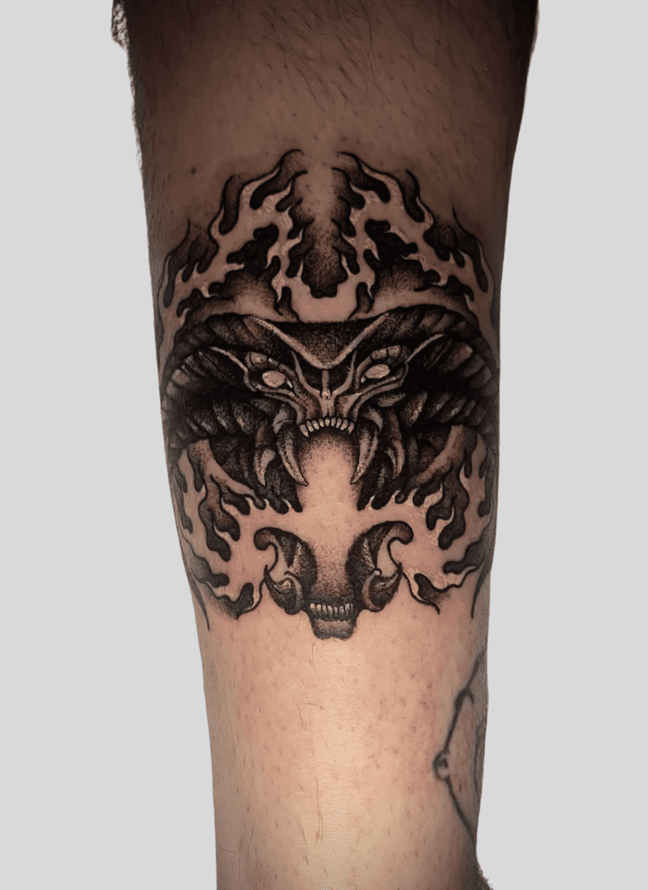 Balrog Tattoo Photograph